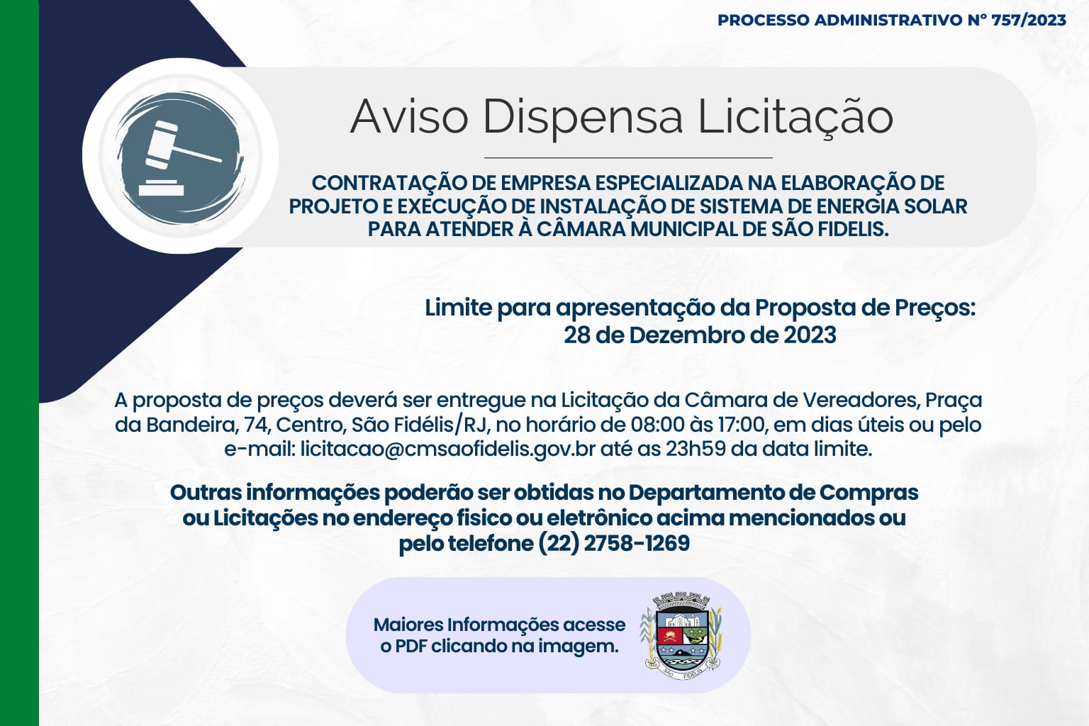 Aviso Dispensa Licitação