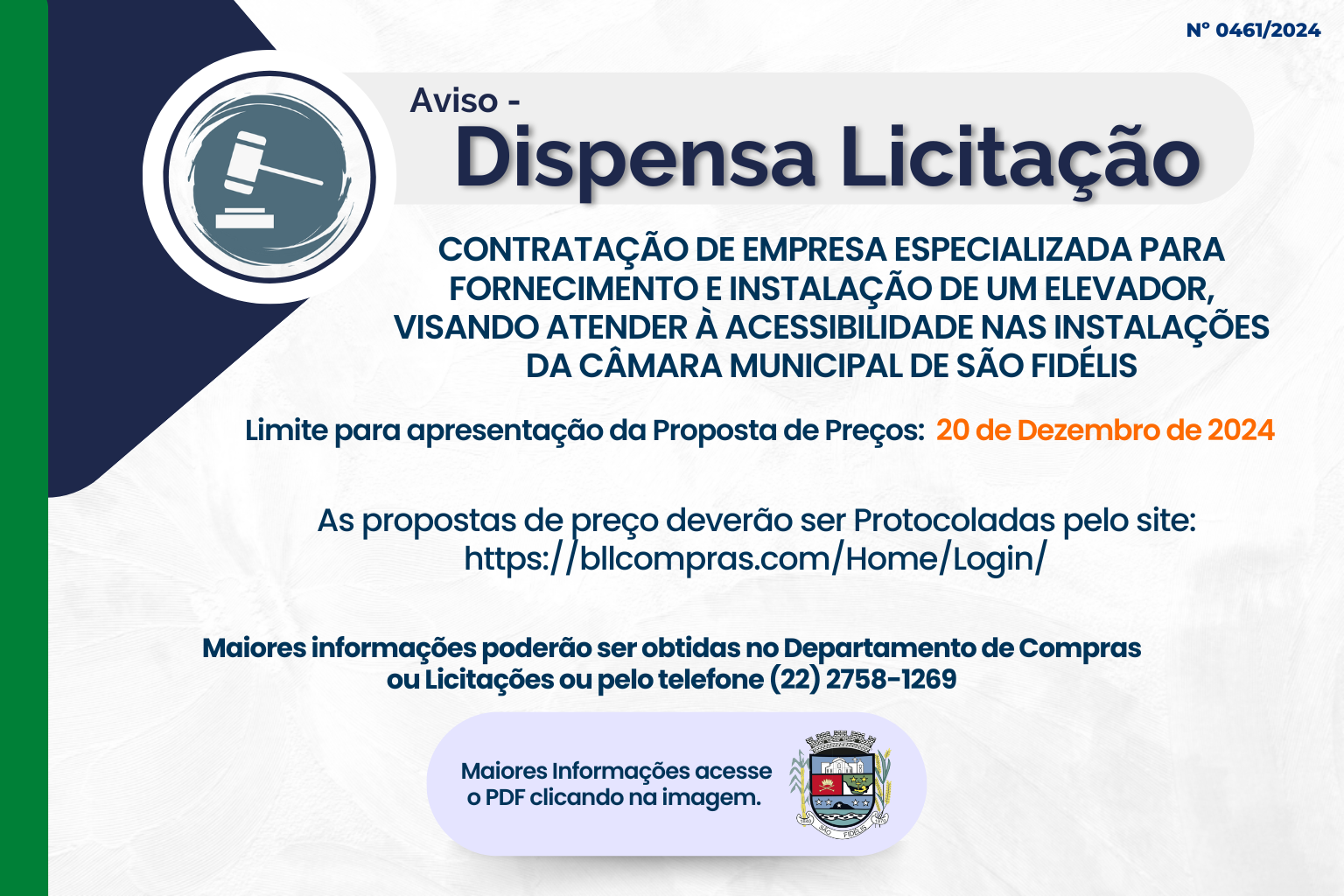 Aviso Dispensa de Licitação