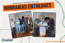 Entrega de Honrarias