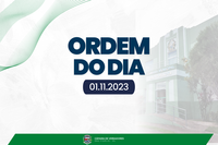 Ordem do dia 01-11-2023